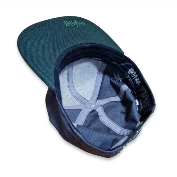 Harry Potter Slytherin Snapback Unisex Hat - Picture 4 of 6